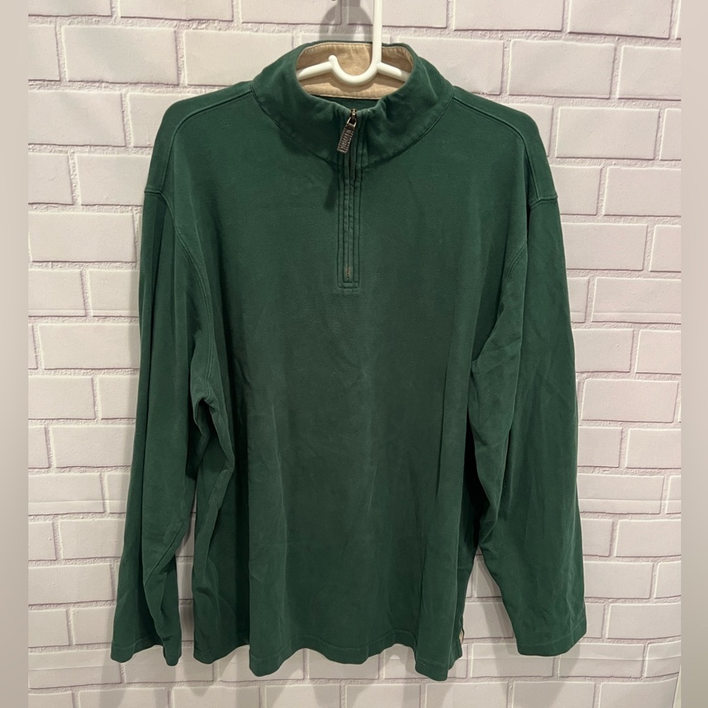 CLUB ROOM men green long sleeve shirt /size XL